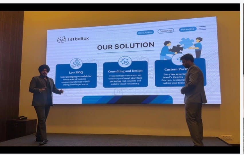 Team InTheBox Pitching at TGS